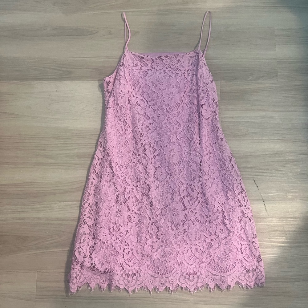 Medium, Pink, spaghetti strap dress. Worn once.